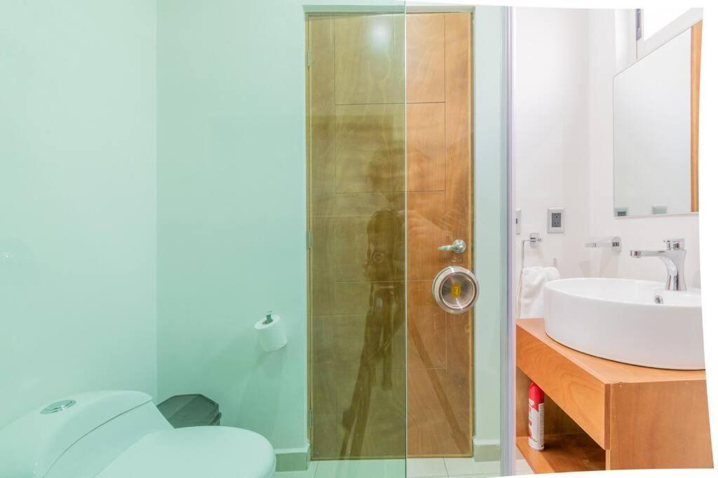 Loft Lujoso Y Moderno Con Cama King En Centrico Historico Lägenhet Durango Exteriör bild