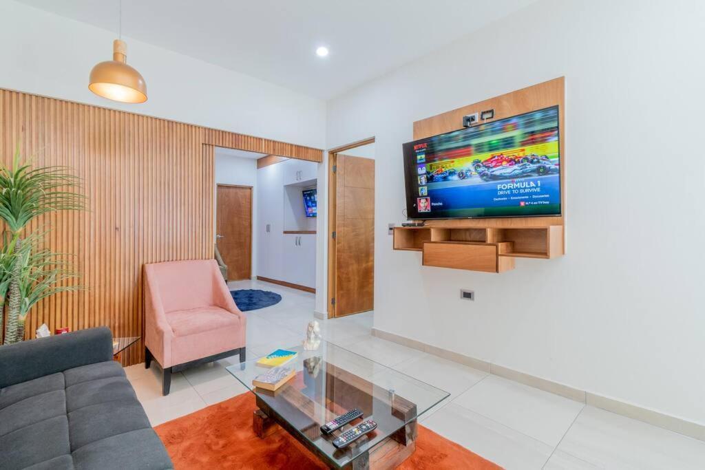 Loft Lujoso Y Moderno Con Cama King En Centrico Historico Lägenhet Durango Exteriör bild
