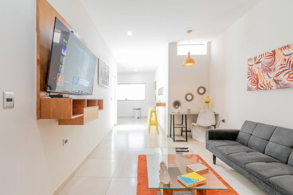 Loft Lujoso Y Moderno Con Cama King En Centrico Historico Lägenhet Durango Exteriör bild